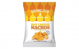Colonel & Co Hot Cheese Nachos With Quinoa Seeds  Pack  60 grams